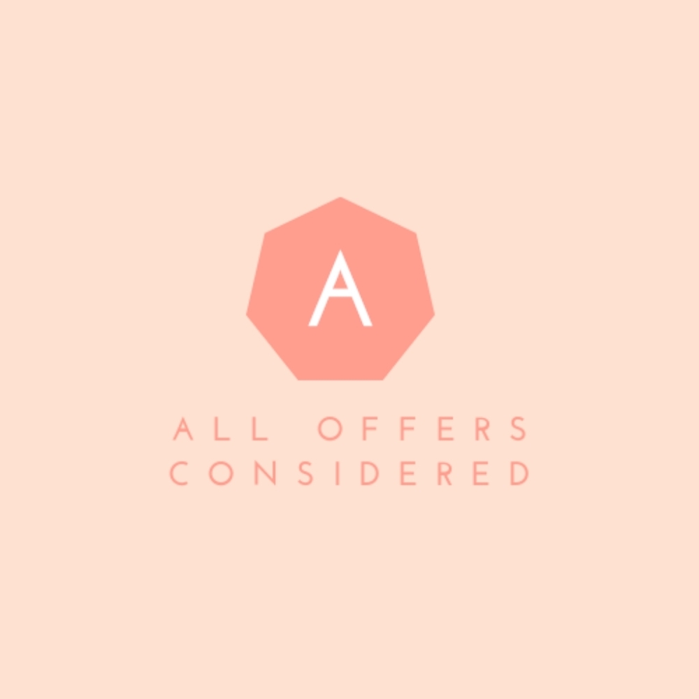 All offers considered